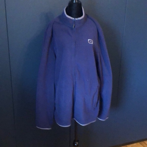 OUTBOUND navy full zip fleece jacket size XL - Picture 5 of 11